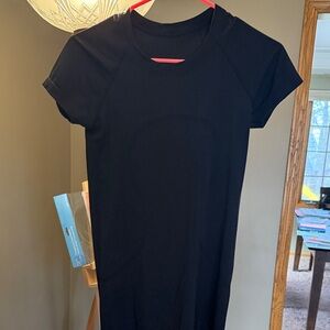 lululemon athletica Black Swiftly Tech Short Sleeve Active Top